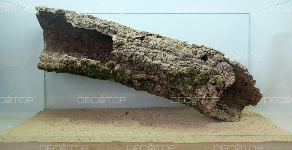 DECOTOP Estela 204 - Цилиндр из коры пробкового дуба, 106х26х26 см